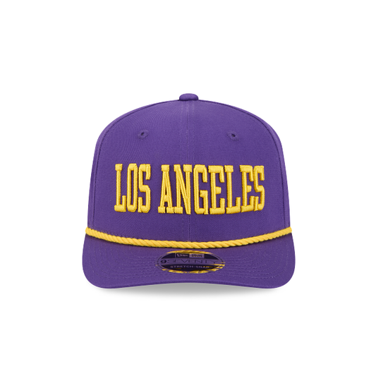 Los Angeles Lakers - 9seventy Stretch-Snap Adjustable Hat New Era