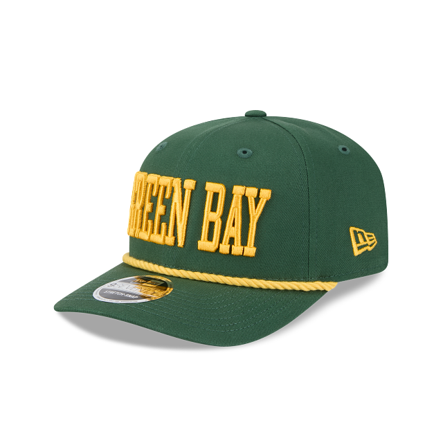 Green Bay Packers - 9Seventy Green Stretch-Snap Hat New Era