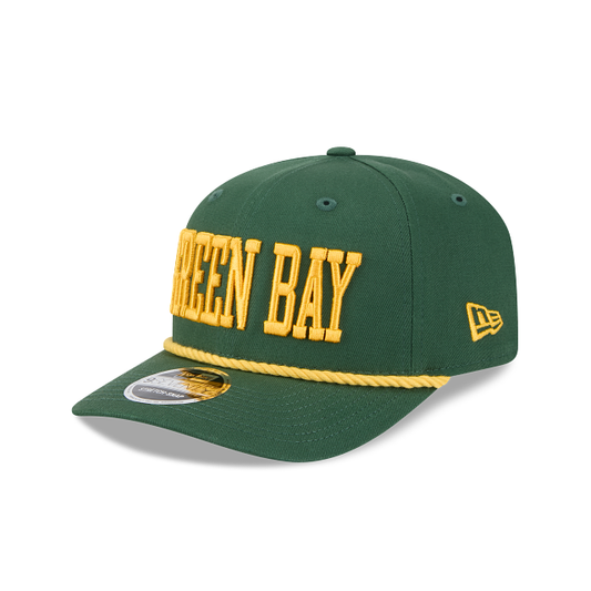 Green Bay Packers - 9Seventy Green Stretch-Snap Hat New Era
