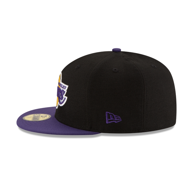Los Angeles Lakers - NBA 59Fifty 2Tone Fitted Snapback Hat New Era