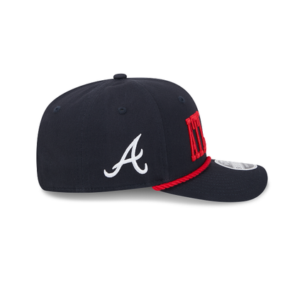 Atlanta Braves - MLB 9Seventy Woodmark Stretch-Snap Hat New Era