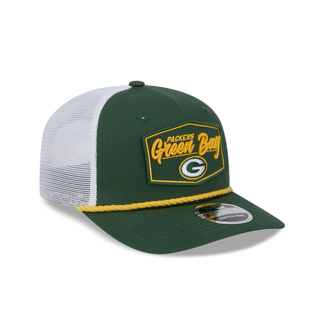 Green Bay Packers - 9Seventy Patch Stretch-Snap Trucker Hat New Era