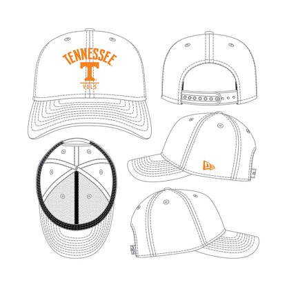 Tennessee Volunteers - 9Seventy CTM White Hat