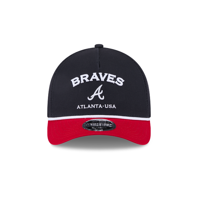 Atlanta Braves - 9Forty M-Crown 2Tone Rope Hat New Era