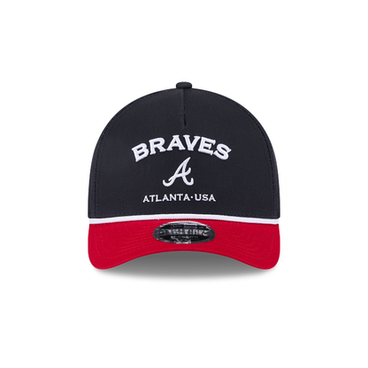 Atlanta Braves - 9Forty M-Crown 2Tone Rope Hat New Era
