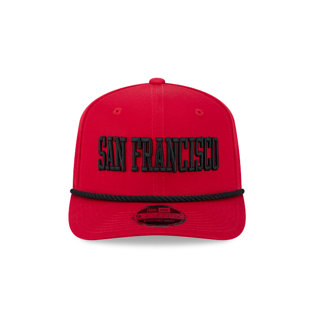 San Francisco 49Ers - 9Seventy Woodmark Stretch-Snap Hat New Era