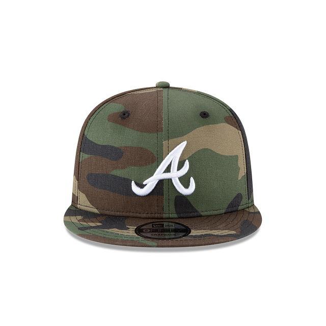 Atlanta Braves - Basic Camouflage 9Fifty Snapback Hat New Era