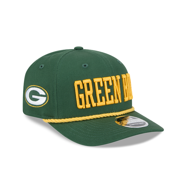 Green Bay Packers - 9Seventy Green Stretch-Snap Hat New Era