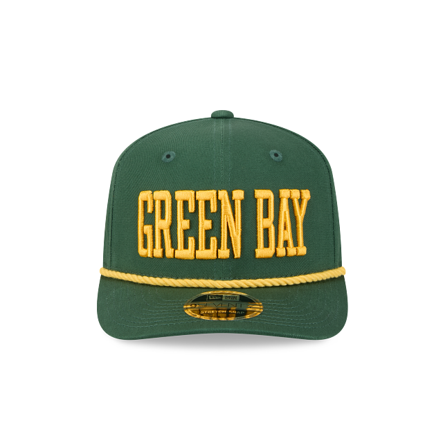 Green Bay Packers - 9Seventy Green Stretch-Snap Hat New Era