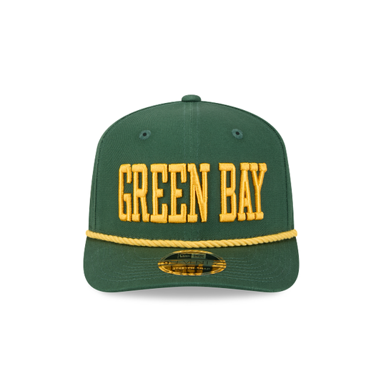 Green Bay Packers - 9Seventy Green Stretch-Snap Hat New Era