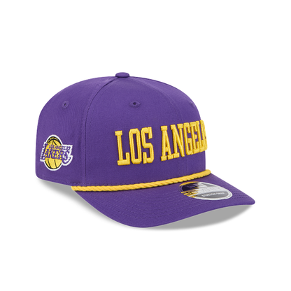 Los Angeles Lakers - 9seventy Stretch-Snap Adjustable Hat New Era