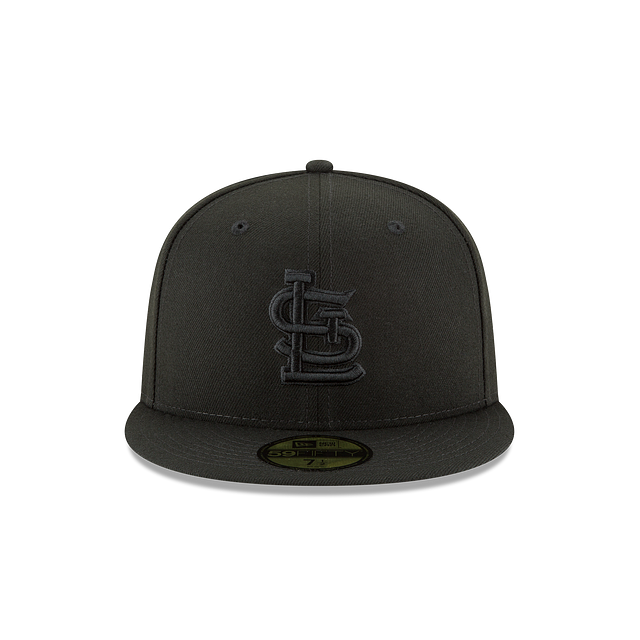 St. Louis Cardinals - 59Fifty Black on Black Hat New Era