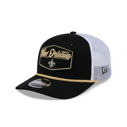 New Orleans Saints - 9Seventy Patch Stretch-Snap Trucker Hat New Era