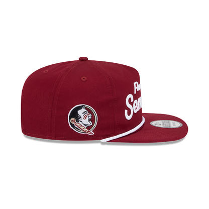 Florida State Seminoles - Golfer Team Adjustable Red Hat New Era