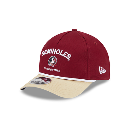 Florida State Seminoles - 9Forty M-Crown Two Tone Rope Snapback Hat New Era