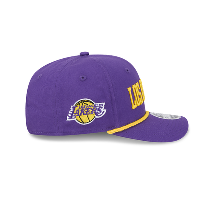Los Angeles Lakers - 9seventy Stretch-Snap Adjustable Hat New Era