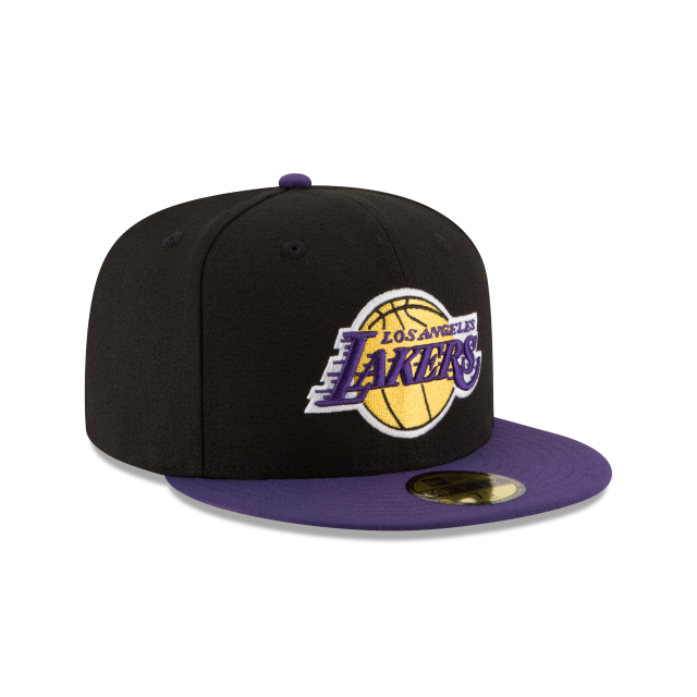 Los Angeles Lakers - NBA 59Fifty 2Tone Fitted Snapback Hat New Era
