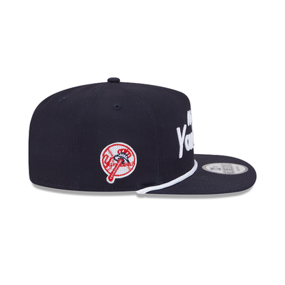 New York Yankees - Golfer Team Text Snapback Hat New Era