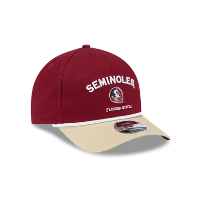 Florida State Seminoles - 9Forty M-Crown Two Tone Rope Snapback Hat New Era