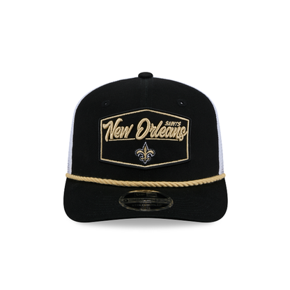 New Orleans Saints - 9Seventy Patch Stretch-Snap Trucker Hat New Era