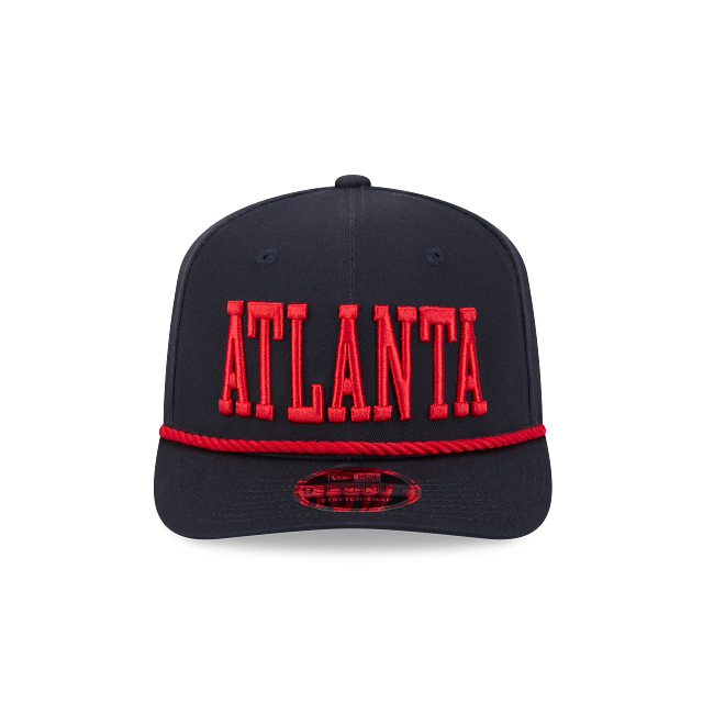 Atlanta Braves - MLB 9Seventy Woodmark Stretch-Snap Hat New Era