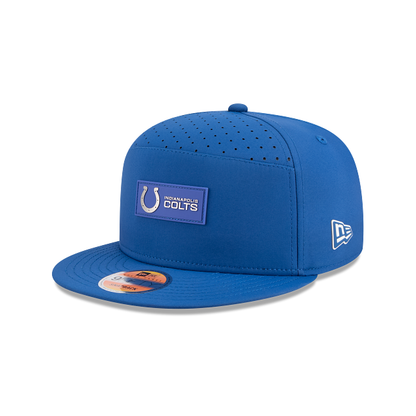 Indianapolis Colts - NFL 9fifty 2025 Sideline Hot Weather Split Panel Hat New Era