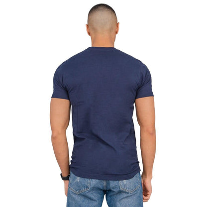Vamonos Pest Logo Adult Navy T Shirt