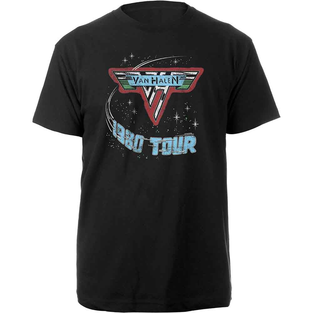 Van Halen 1980 Tour Mens T Shirt