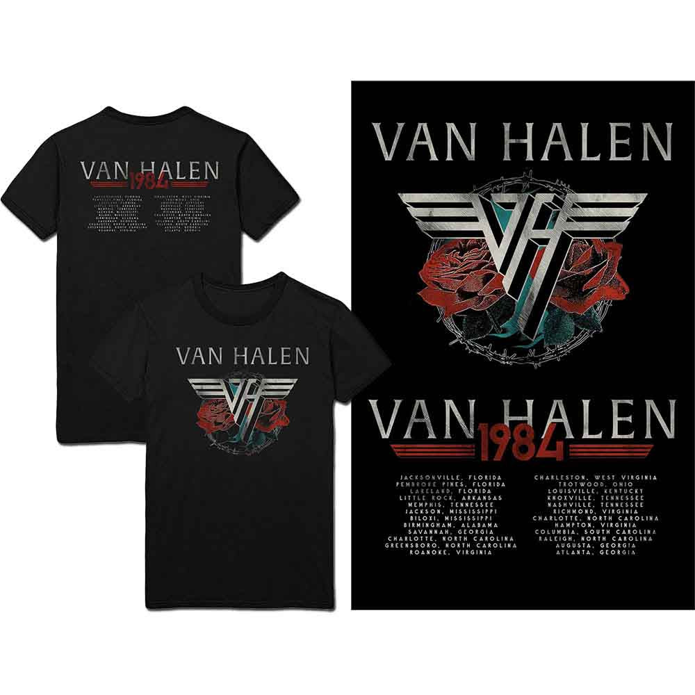 Van Halen 84 Tour Mens T Shirt