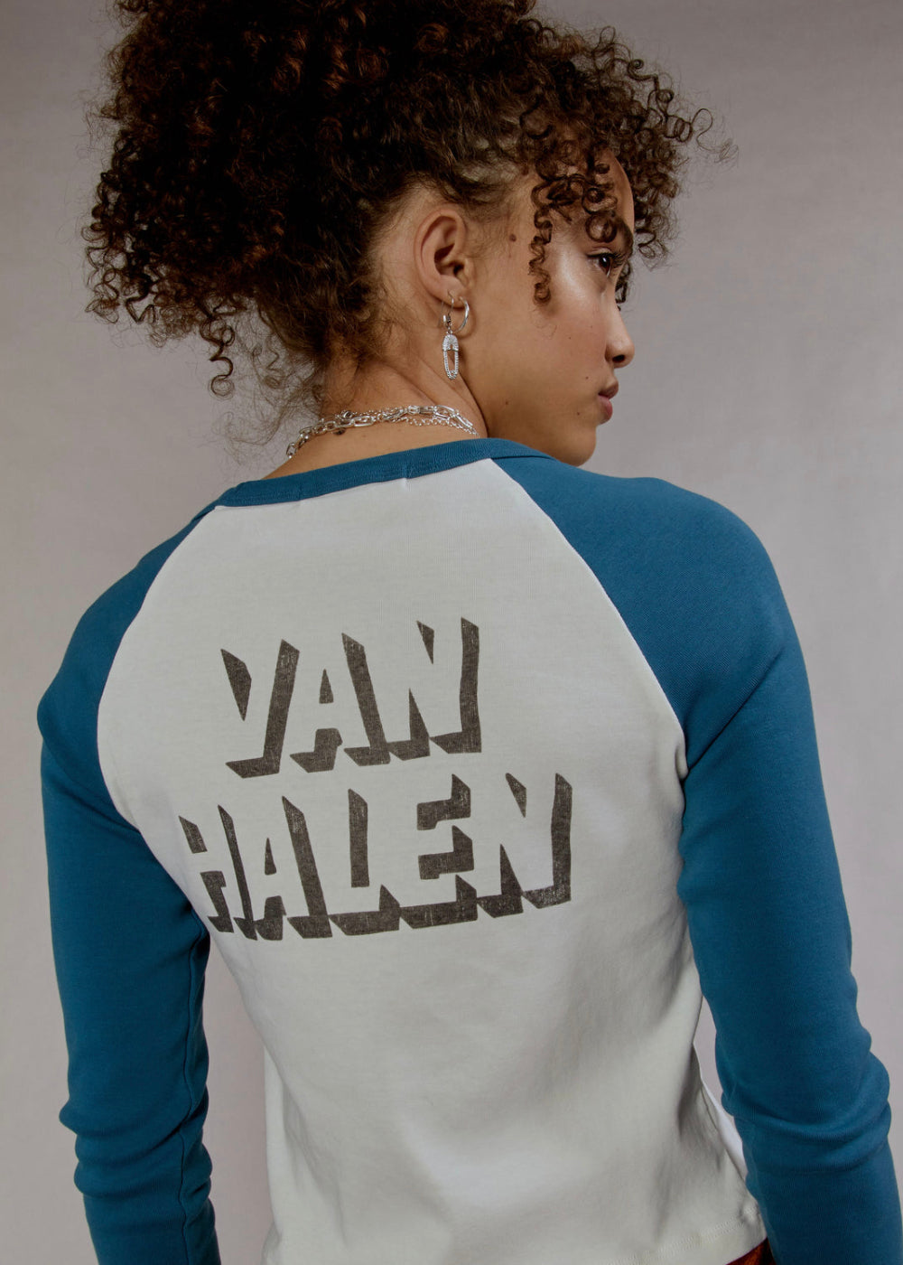 Van Halen 1980 World Invasion Tour Womens Raglan Band T Shirt – Daydreamer LA