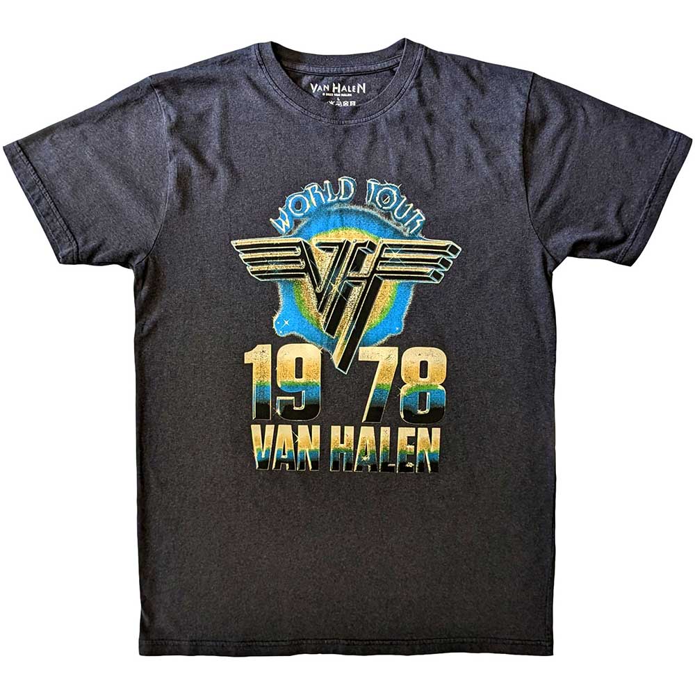 Van Halen World Tour '78 Mens T Shirt