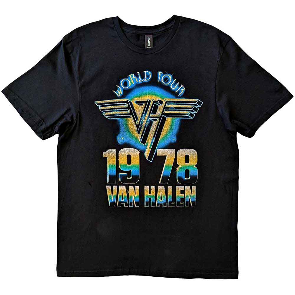 Van Halen World Tour '78 Mens T Shirt