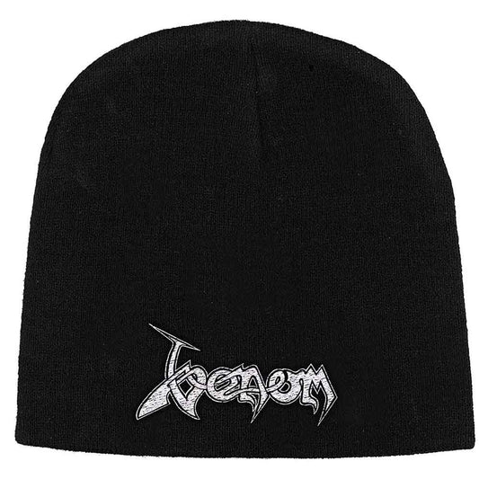 Venom Logo Beanie Hat Black