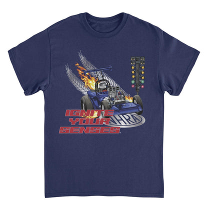 NHRA Ignite Your Senses Navy Mens T Shirt