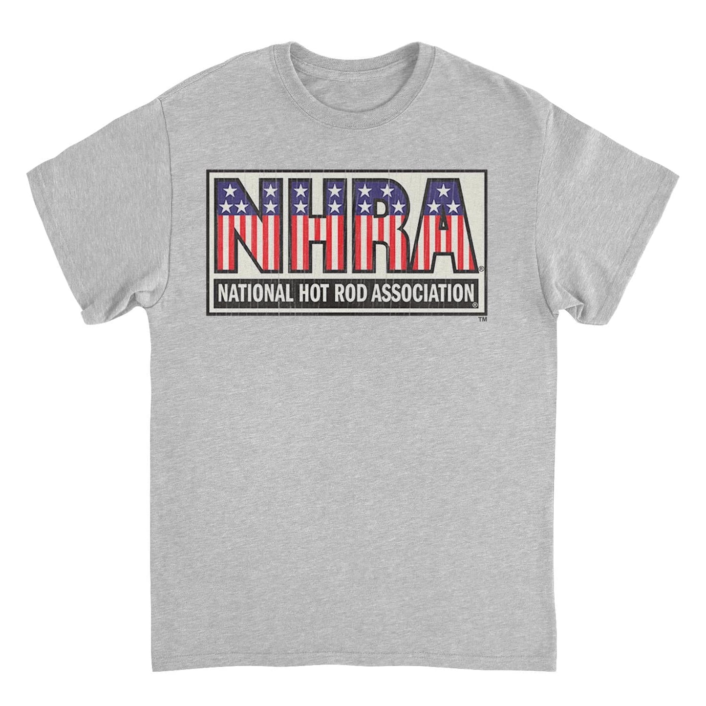 NHRA National Hot Rod Association Sport Grey Mens T Shirt