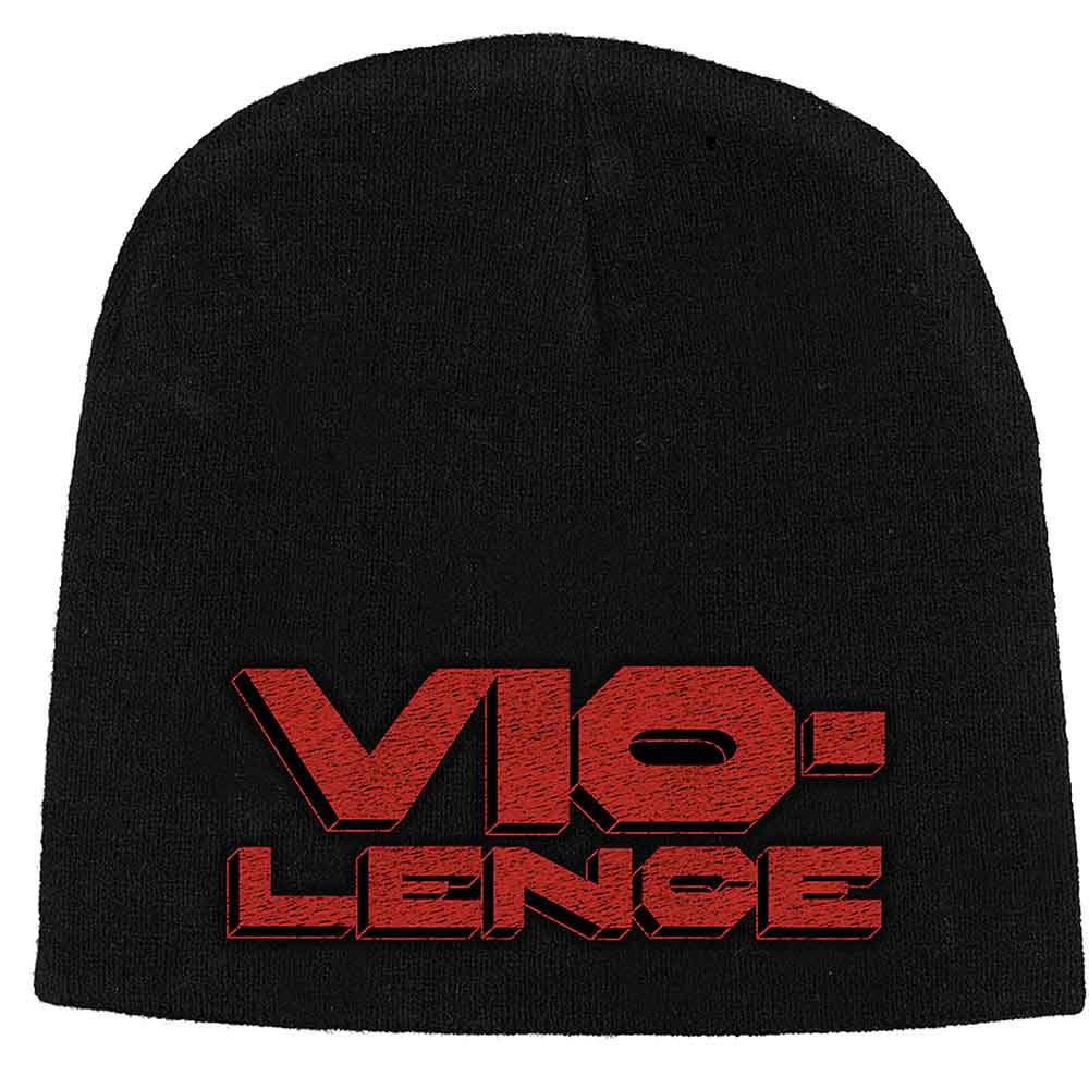 Vio-Lence Logo Beanie Hat Black