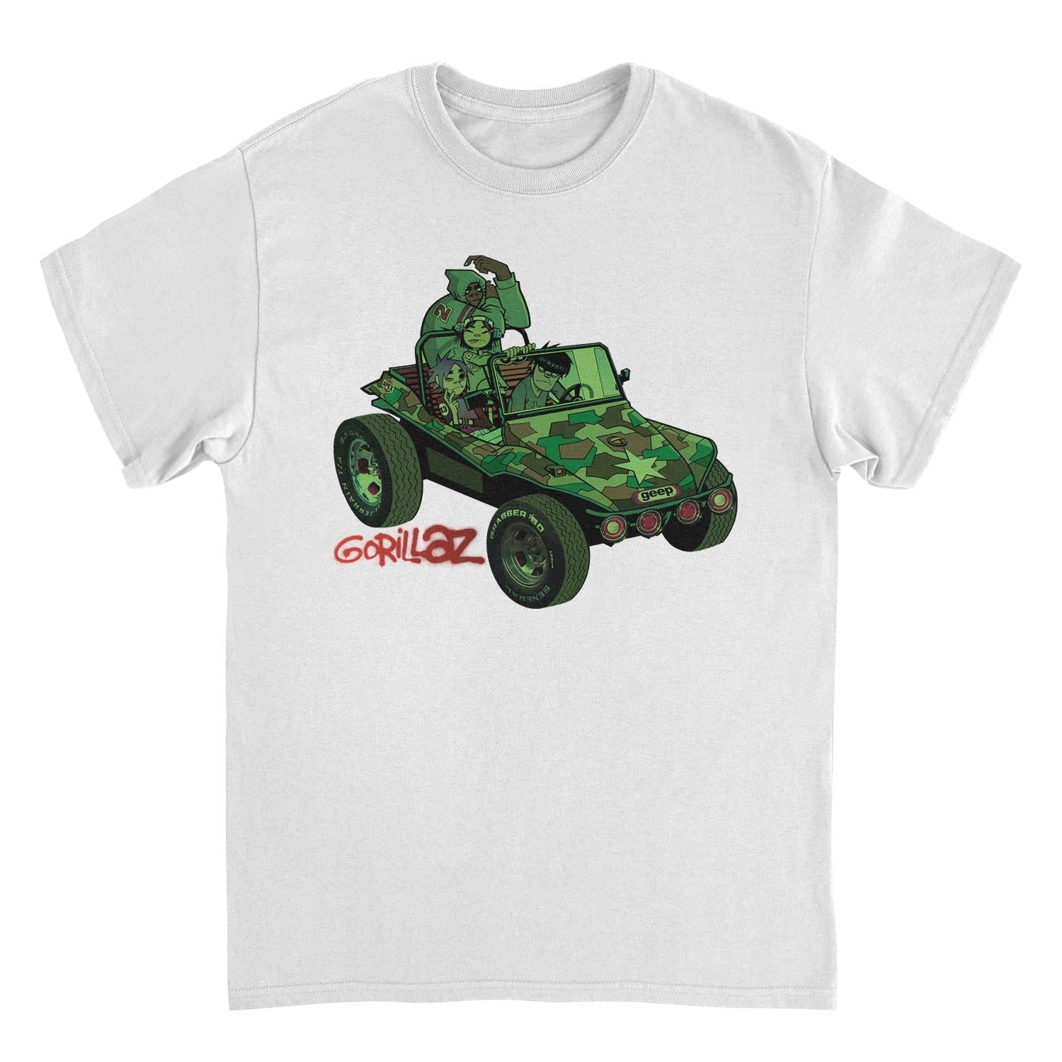 GORILLAZ Self Titled Album Mens T Shirt