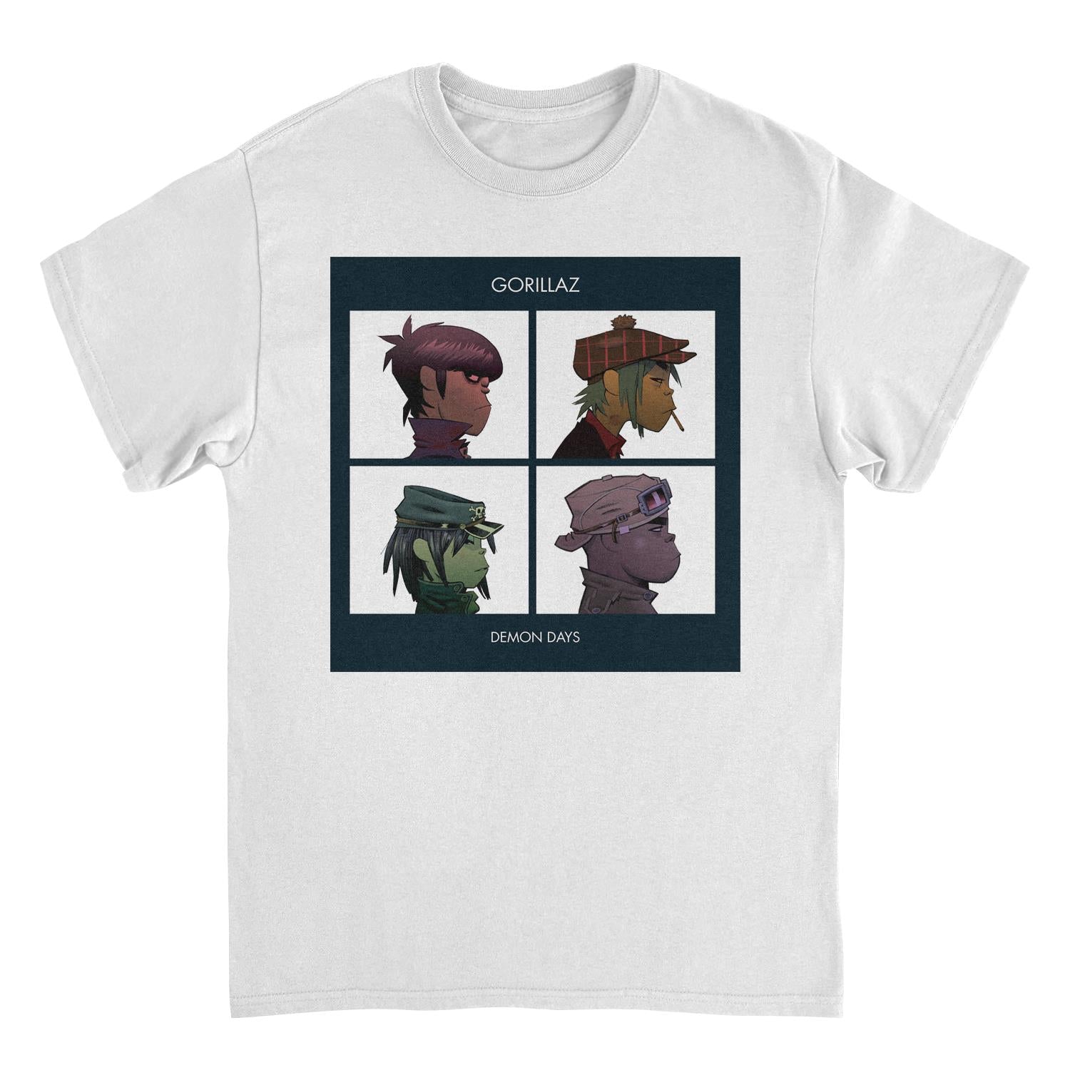 GORILLAZ Demon Days Artwork Mens T Shirt