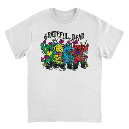 Grateful Dead Garden Boot Bears Mens T Shirt