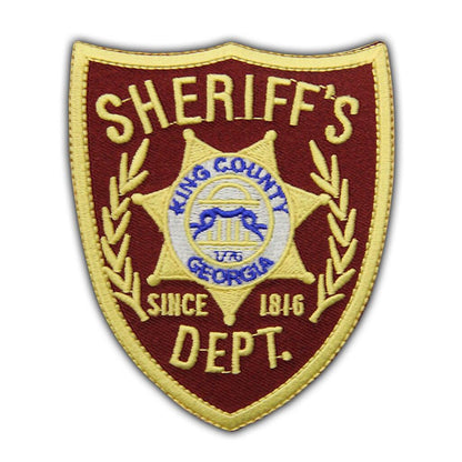 Walking Dead Sheriff's Dept. King County Georgia Patch