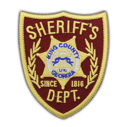 Walking Dead Sheriff's Dept. King County Georgia Patch