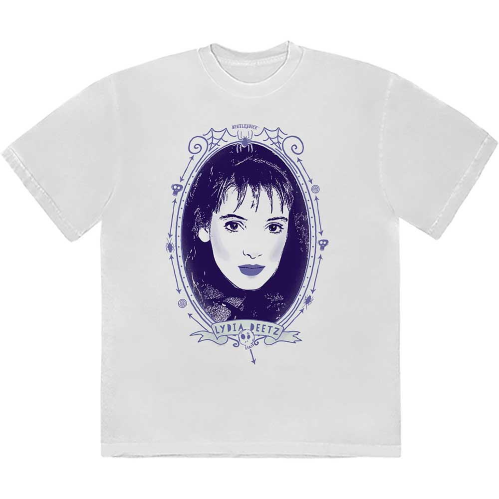 Warner Bros Beetlejuice Lydia Deetz Framed Mens T Shirt