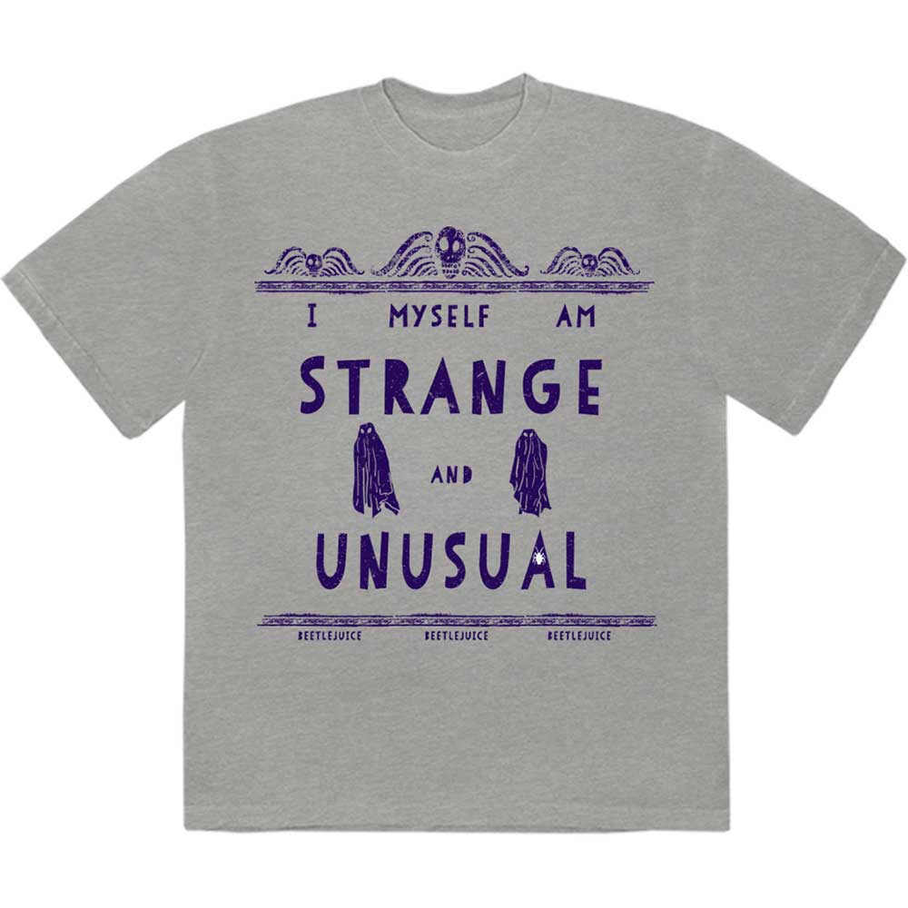 Warner Bros Beetlejuice Strange & Unusual Mens T Shirt