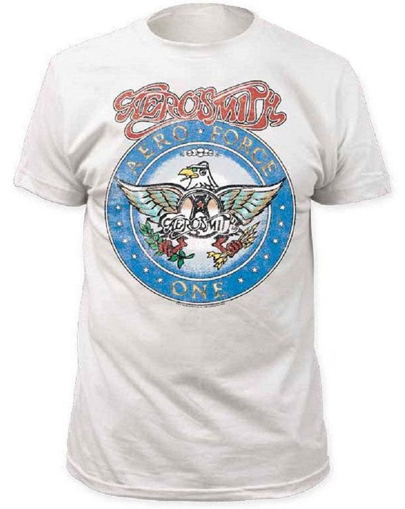 Wayne's World Aerosmith Aero Force Short Sleeve T Shirt Tee