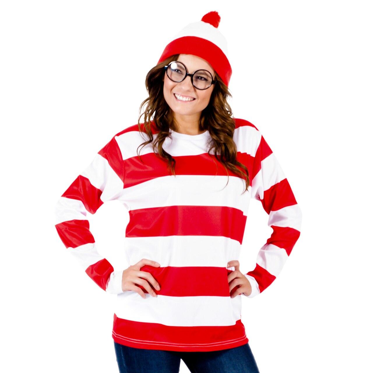 Where's Waldo DELUXE Adult Costume Set