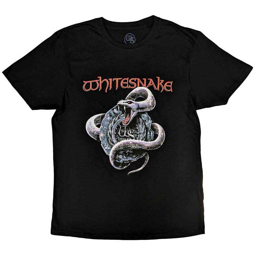 Whitesnake Silver Snake Mens T Shirt