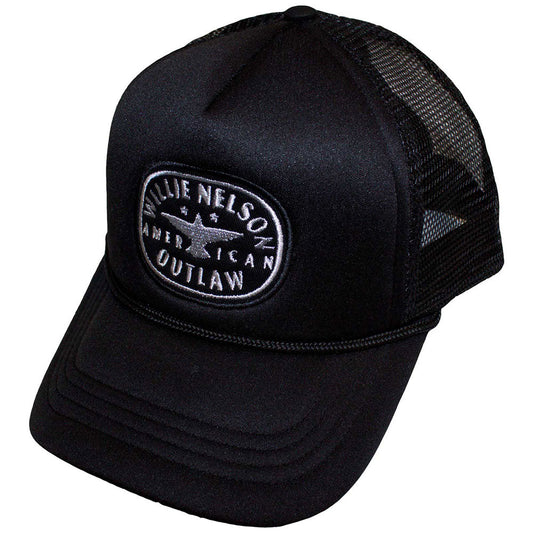 Willie Nelson Outlaw Hat Black