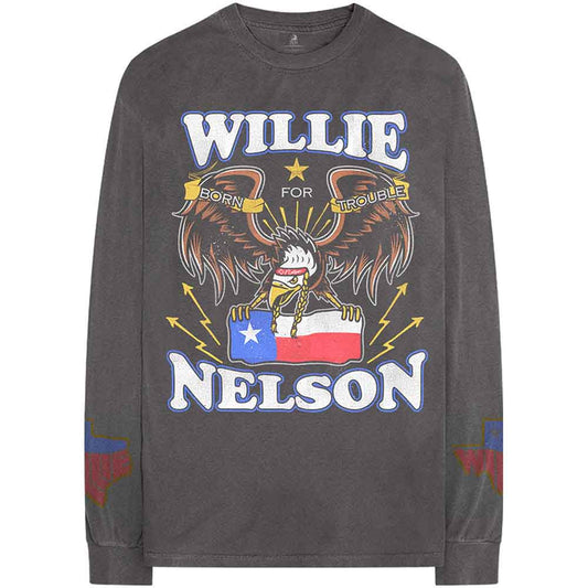 Willie Nelson Texan Pride Long Sleeve Shirt