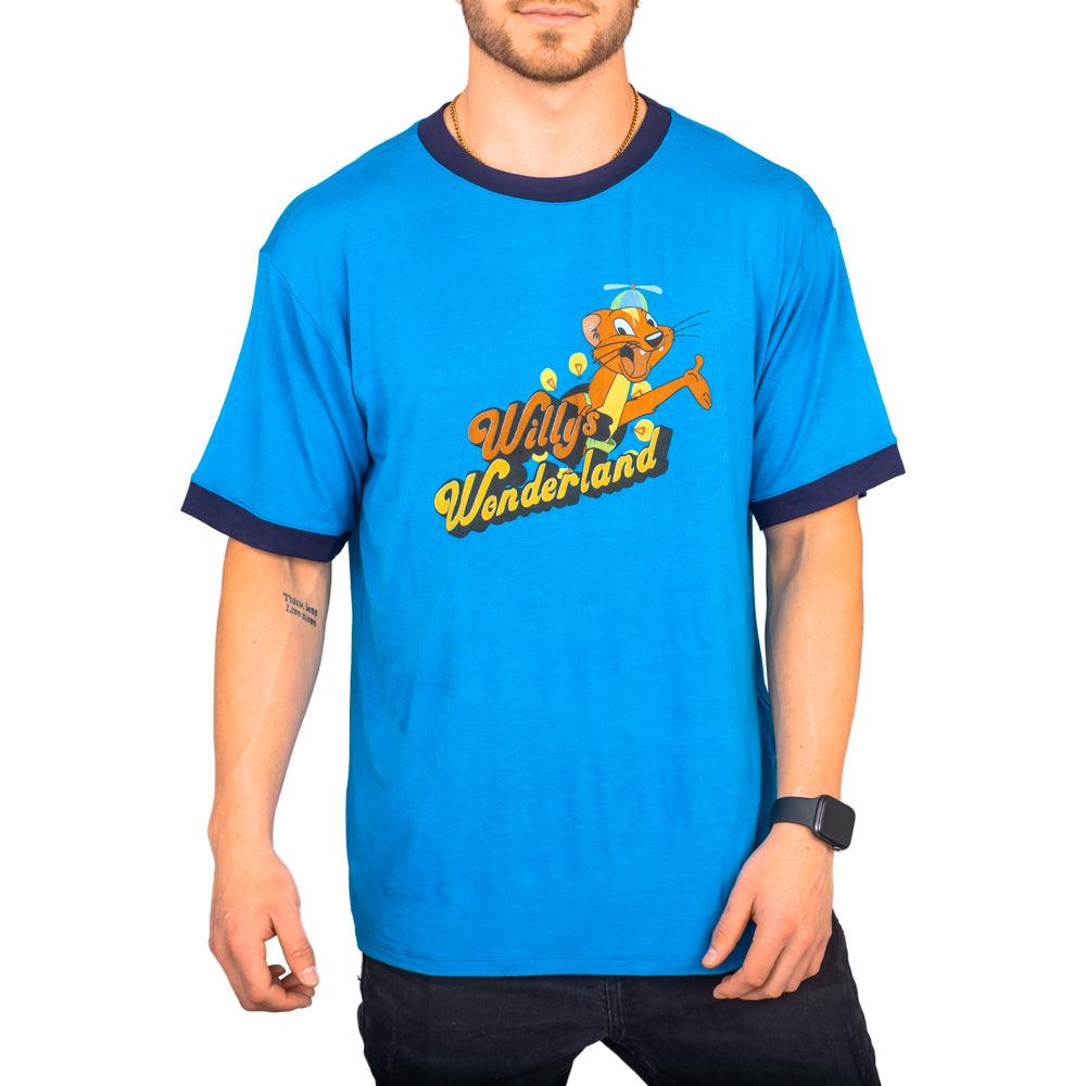 Willy's Wonderland The Janitor Blue T Shirt