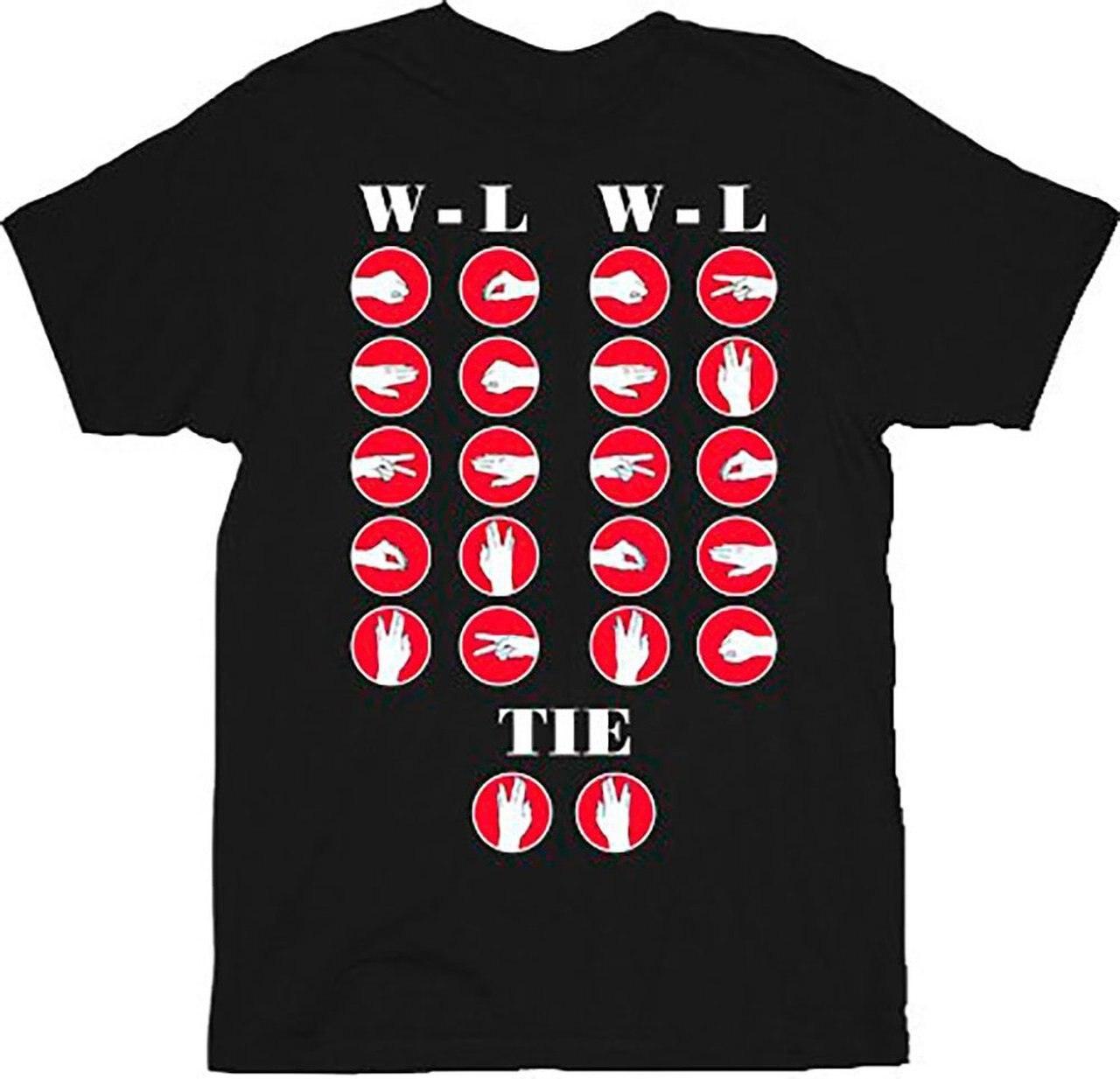 Winners and Losers of Rock, Paper, Scissors, Lizard, Spock T Shirt